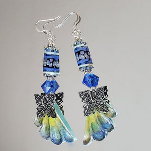 Papillon Earrings by Dana George Originals